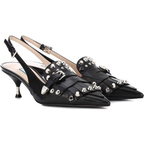 prada flat slingback|prada slingback pointed toe pumps.